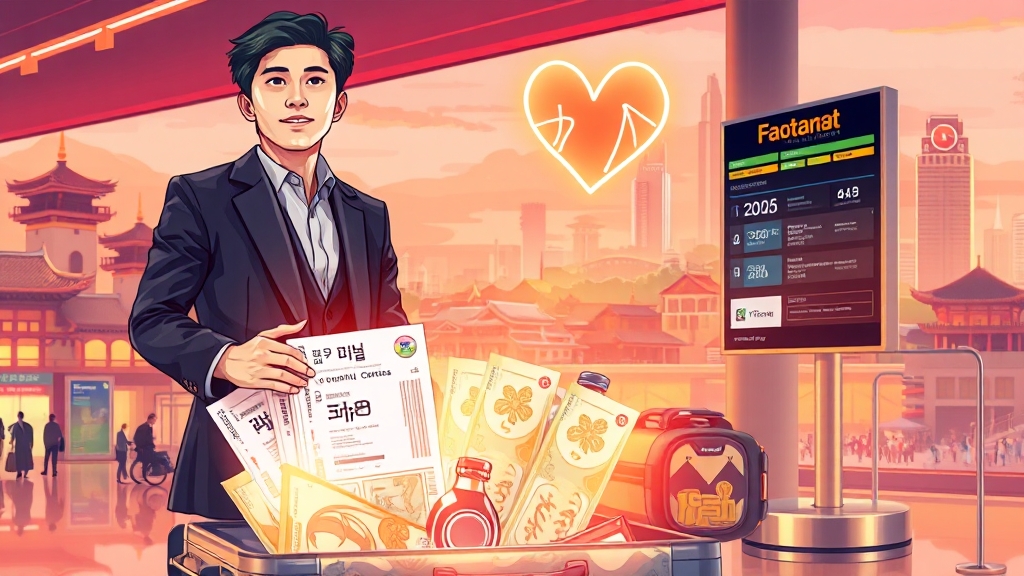 항공권 & 숙소 절약 꿀팁 (illustration 스타일)