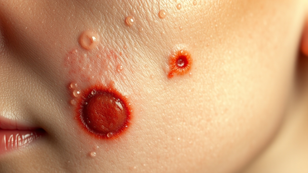 흉터 원인 및 종류 (realistic 스타일)