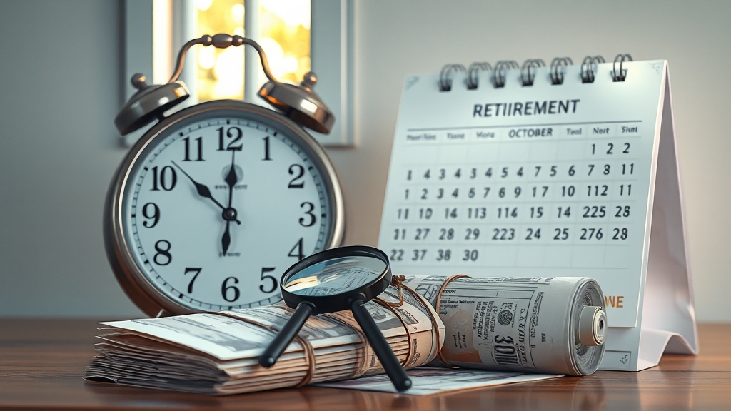 퇴직일, 근속기간, 퇴직금의 관계 (realistic 스타일)