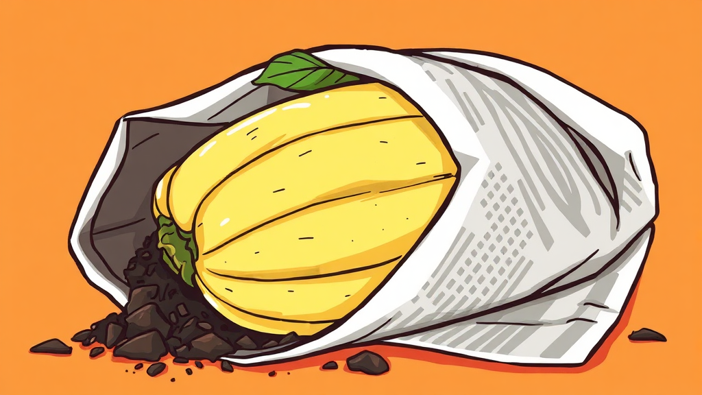 히카마, 신선하게 보관하는 법 (cartoon 스타일)