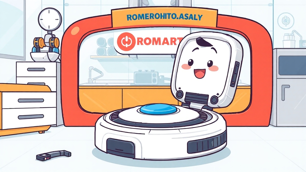 로보락 서비스센터 방문 후기 (cartoon 스타일)