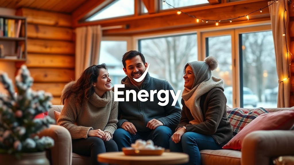 따뜻한 겨울, 함께 만들어요 (realistic 스타일)