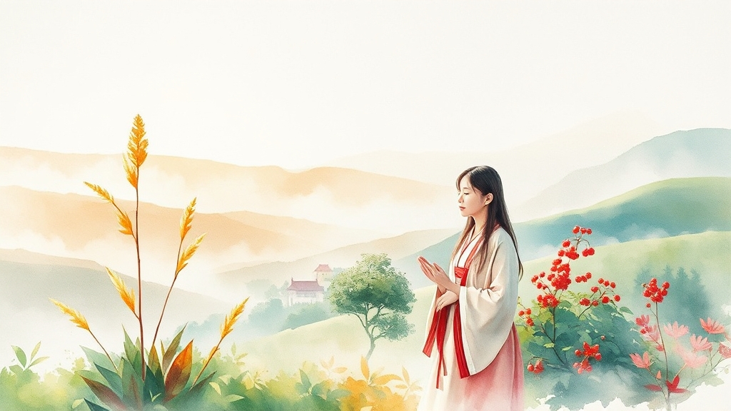 보약별 효능 파헤치기 (watercolor 스타일)