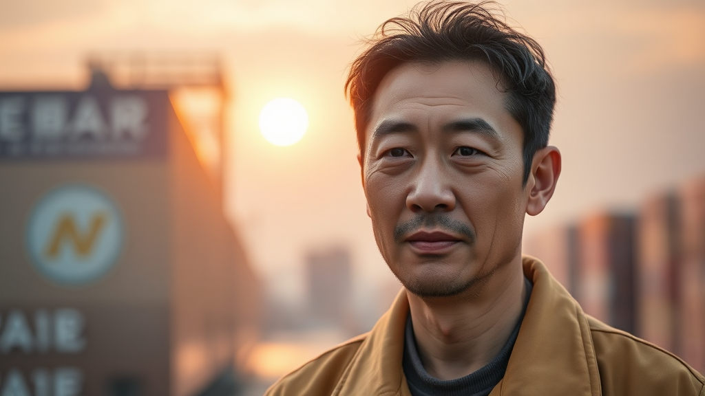 쿠팡 알바, 밑바닥부터 시작한 인생 (realistic 스타일)