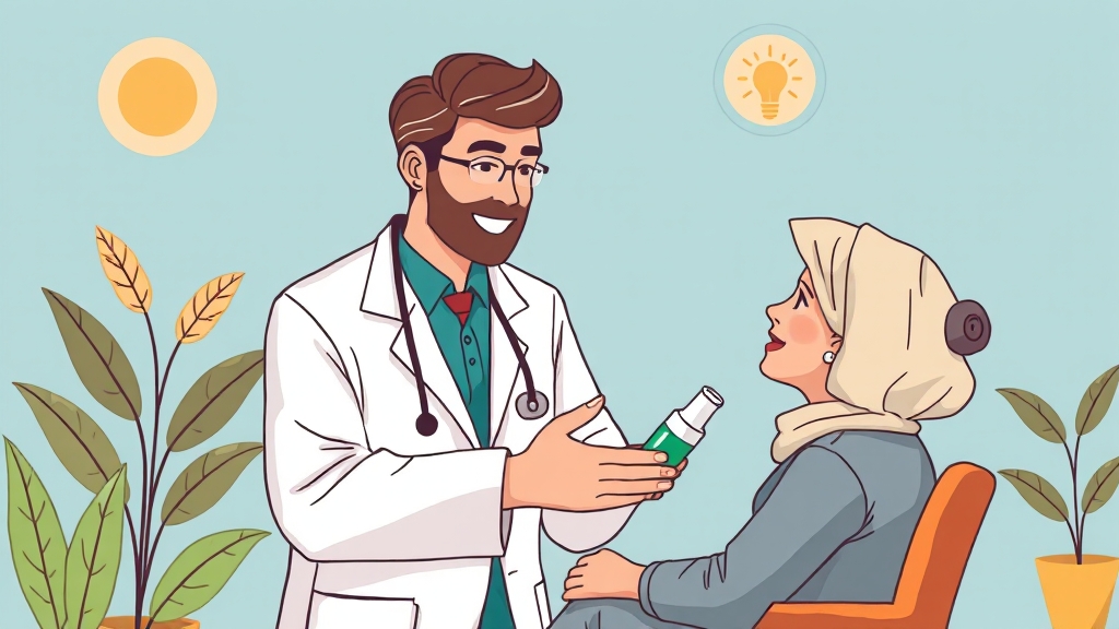 뉴케어 섭취 방법 & 권장량 (illustration 스타일)