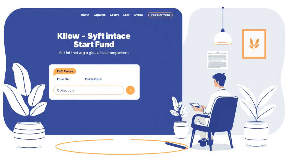 온라인 신청, 이렇게 쉬웠어? (illustration 스타일)