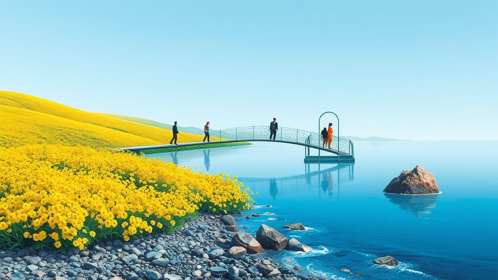 하화도, 놓치면 후회할 명소 (illustration 스타일)