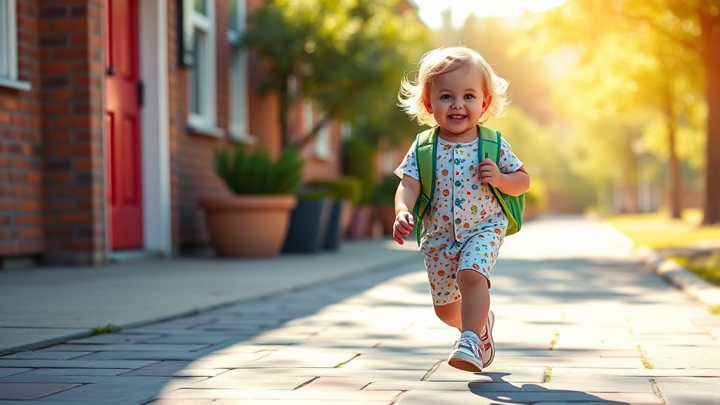 국공립 어린이집 입소 확정 후 준비 사항 및 첫 등원 (realistic 스타일)