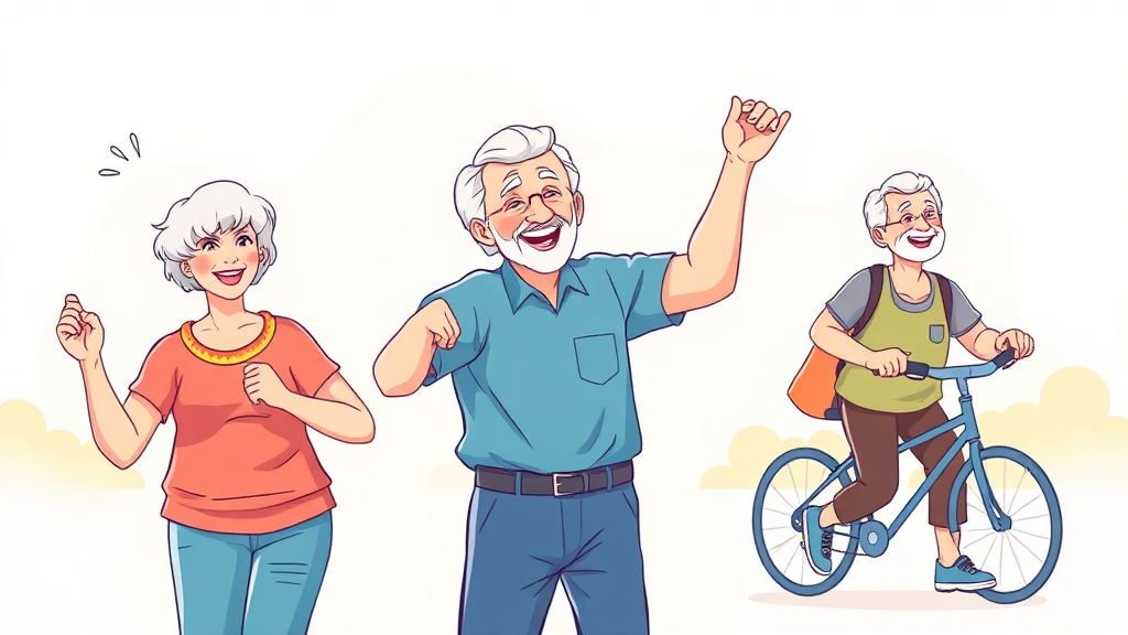 왜 실버타운을 알아봐야 할까요? (illustration 스타일)