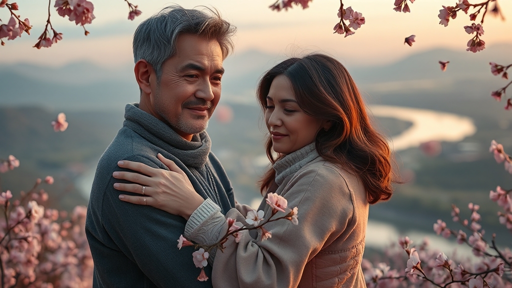 첫사랑 꿈과 현재 감정 연관성 (realistic 스타일)