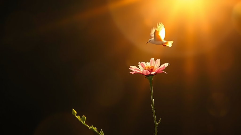 희망을 잃지 마세요! (realistic 스타일)