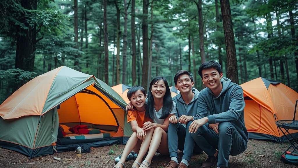 장태산 캠핑장, 예약 방법은? (realistic 스타일)