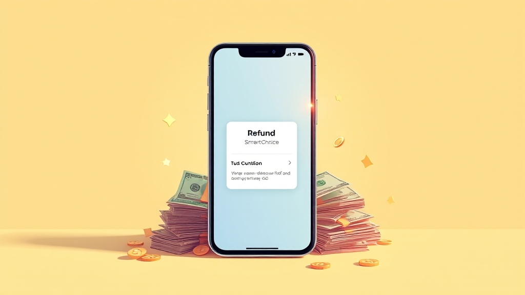 미환급금, 이렇게 조회하세요! (illustration 스타일)