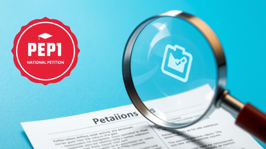 국민청원 처리 과정 (realistic 스타일)