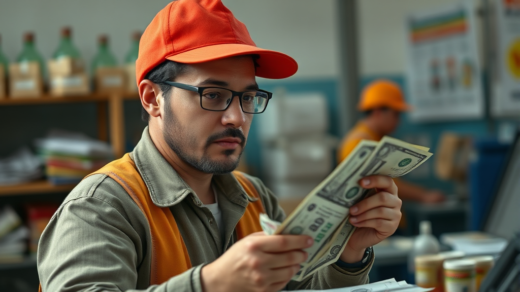 떼인 돈, 노동부 지원 활용 (realistic 스타일) (재시도)