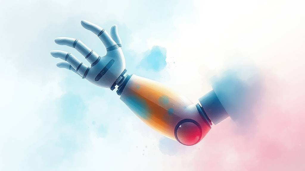 미래로보틱스, 어떤 회사? (watercolor 스타일)