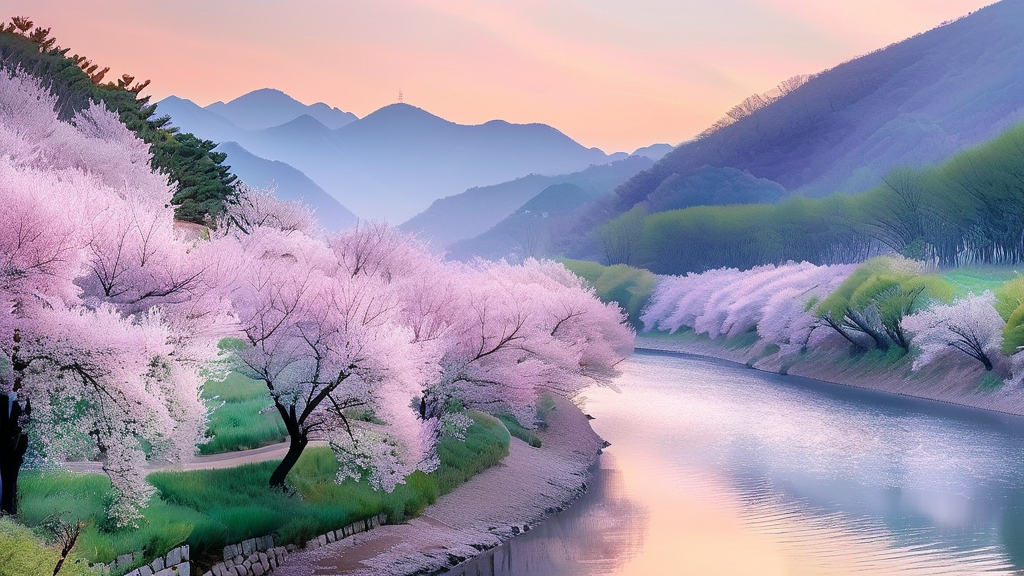 2026 하동 매화축제: 최적 방문 시기 파악하기 (watercolor 스타일)