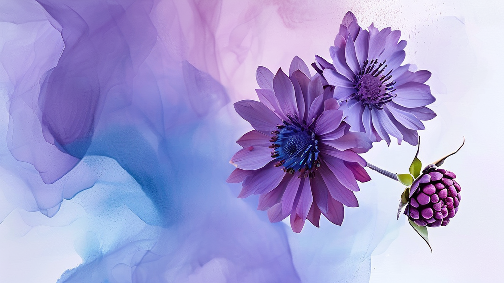 아로니아 섭취, 어떻게 해야 효과적일까? (watercolor 스타일)