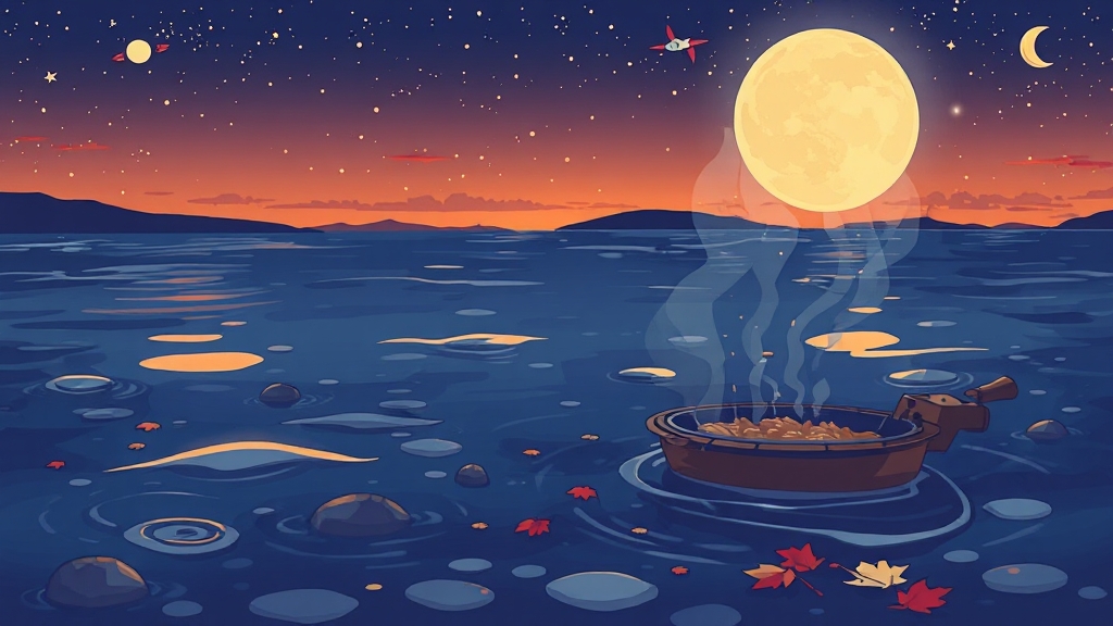 밤 손질법 (cartoon 스타일)