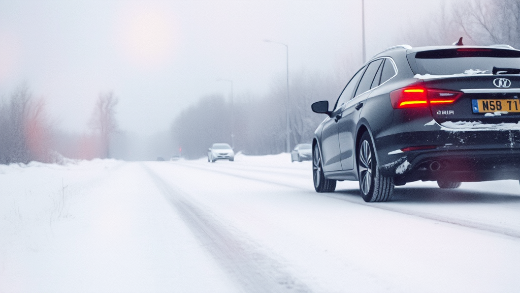 윈터 타이어, 왜 필요할까? (watercolor 스타일)