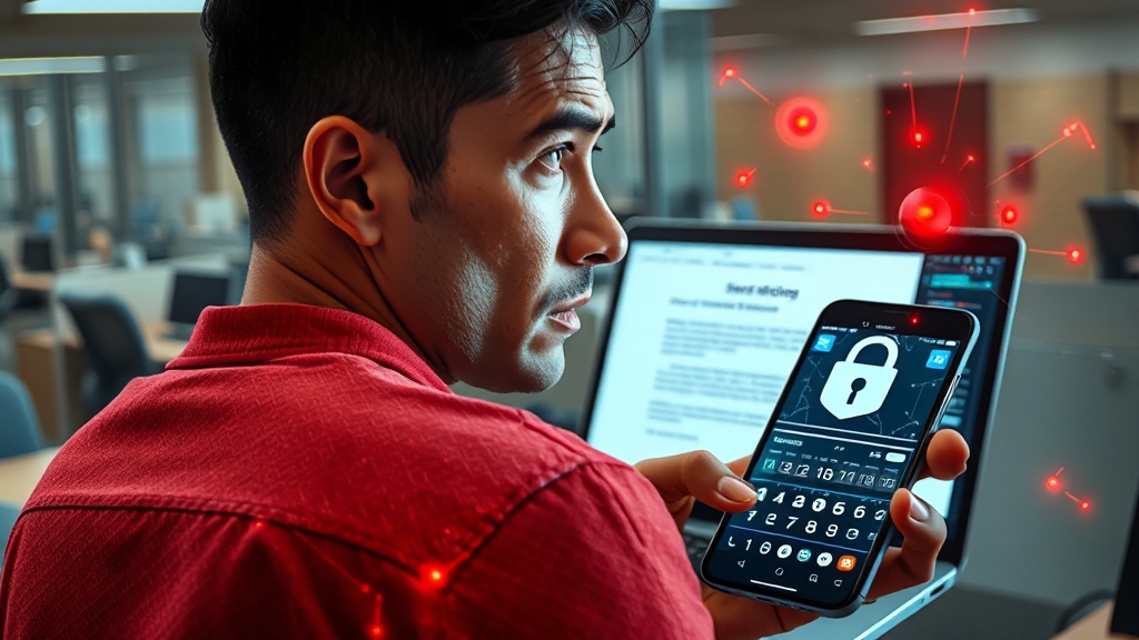 개인정보 유출 사고 대처법 (realistic 스타일)