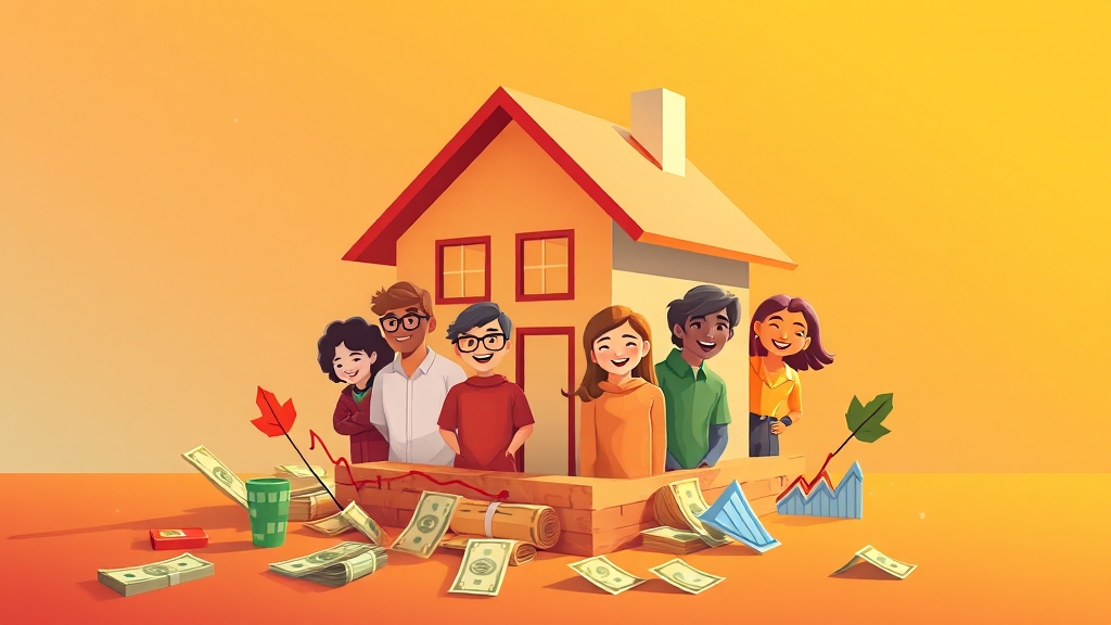 분담금, 왜 중요할까요? (cartoon 스타일)