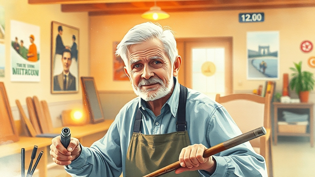 정부의 입장은 무엇일까요? (watercolor 스타일)