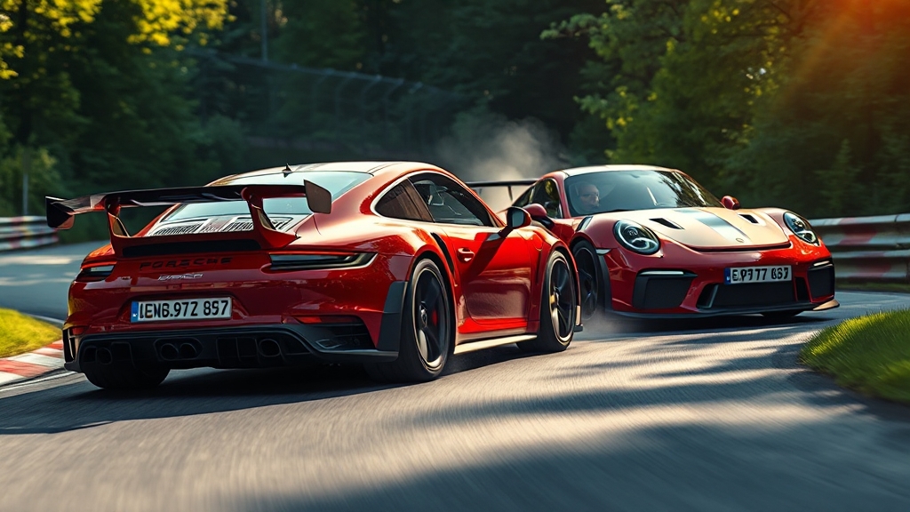 GT3 vs GT2: 모델 비교 및 선택 가이드 (realistic 스타일)