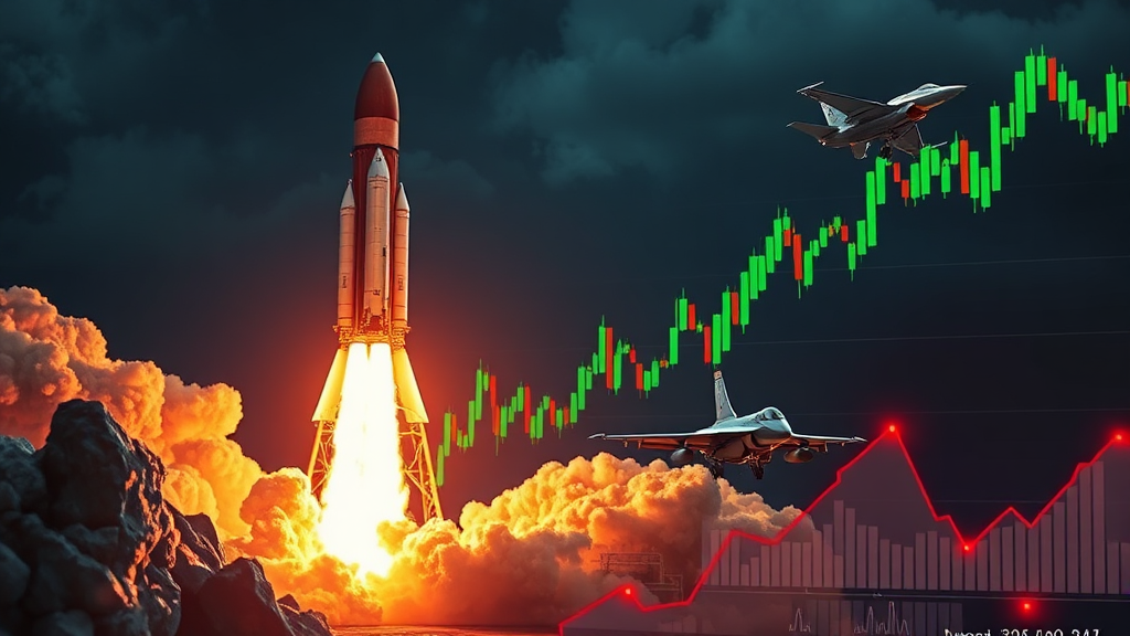 경제 및 산업 동향 (realistic 스타일)