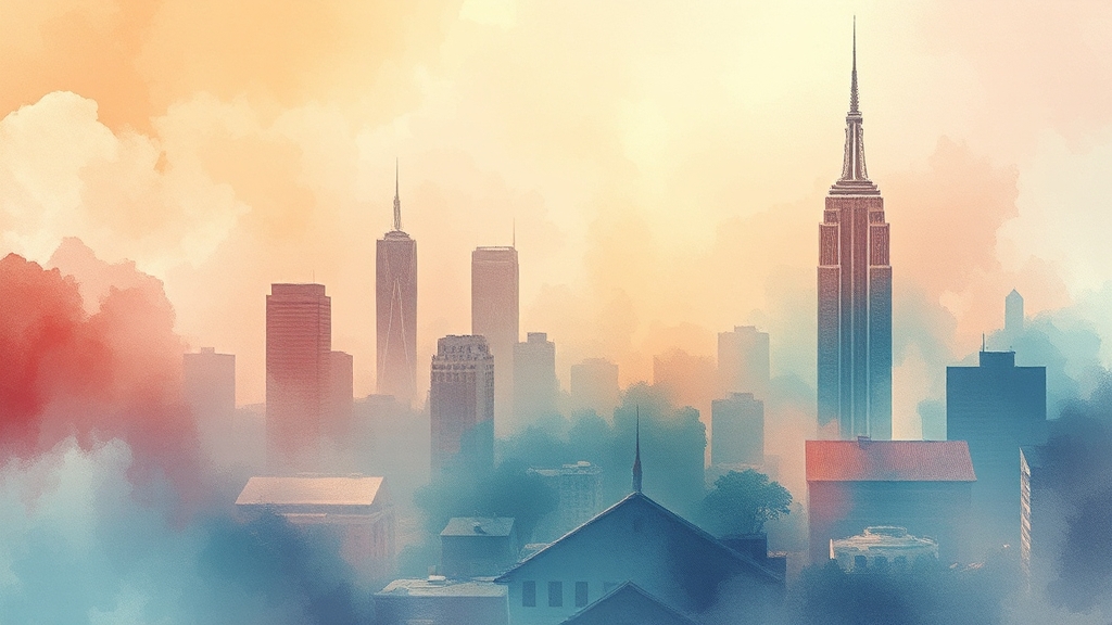 2025 대출 규제 변화 (watercolor 스타일)