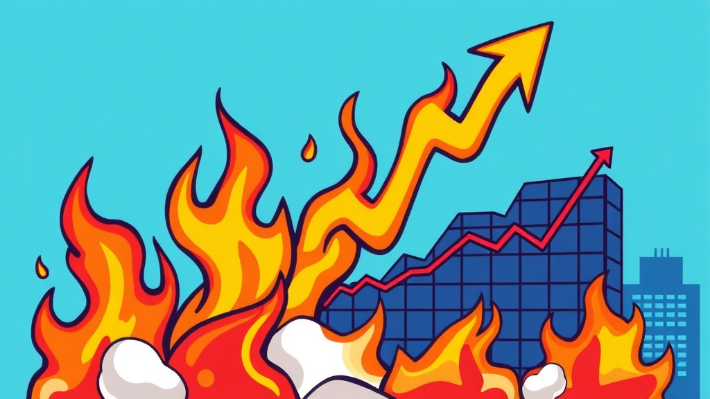 KORU ETF 파헤치기: 한국 증시 상승에 베팅하는 공격적인 전략 (cartoon 스타일)