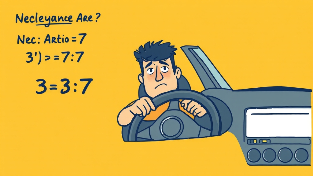 과실비율이란? 보상금액의 기준 (illustration 스타일)