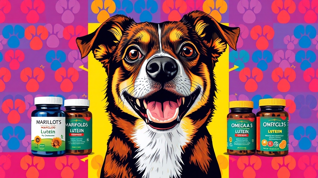 반려동물 눈 건강, 어떻게 챙길까? (popart 스타일)