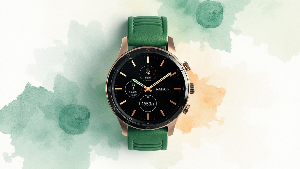 워치7 주요 특징 (watercolor 스타일)