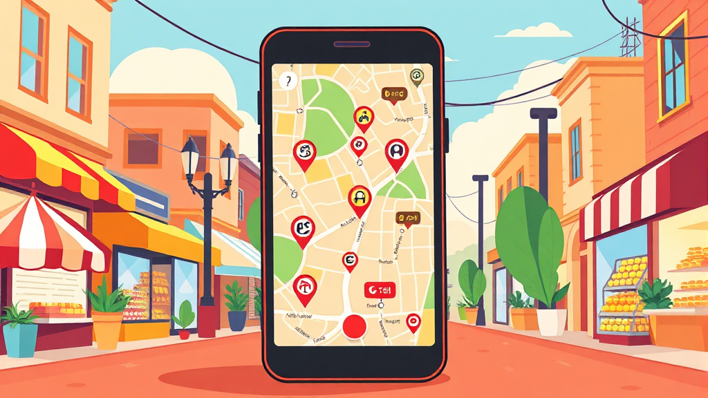 지역화폐, 어디서 쓸 수 있나? (cartoon 스타일)