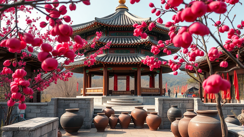 인생샷 보장! 광양 매화축제 필수 포토존 가이드 (realistic 스타일)