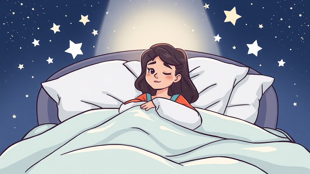 수면제 처방, 왜 필요할까요? (cartoon 스타일)