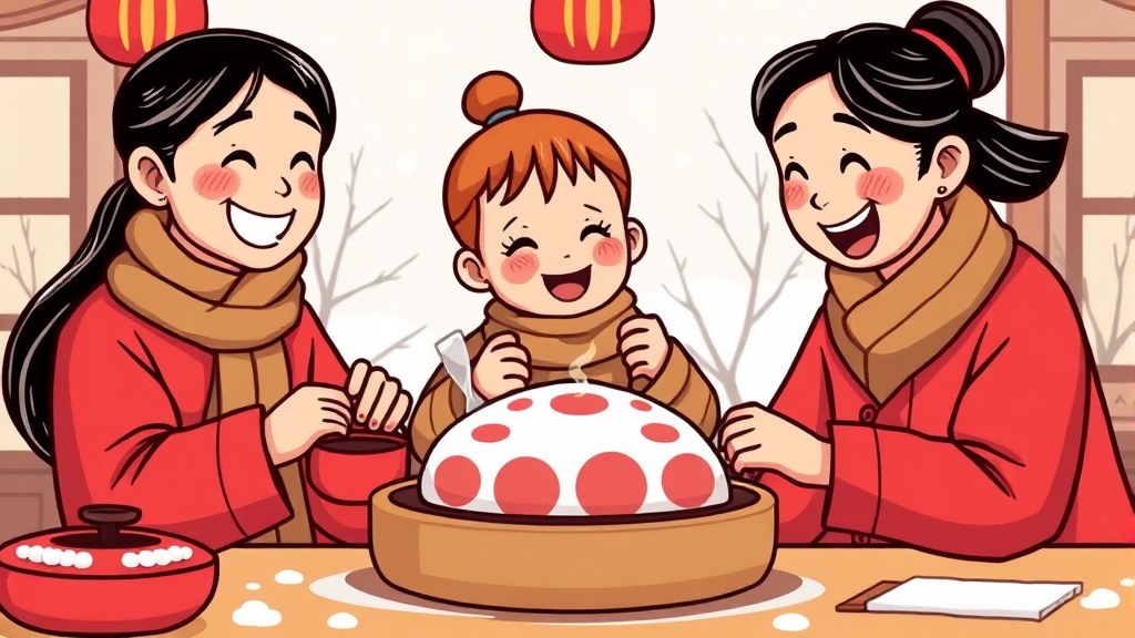 애동지 풍습, 현대적 의미는? (cartoon 스타일)