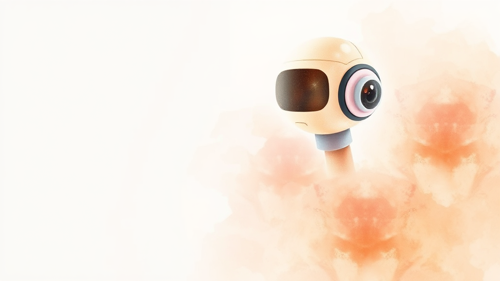 AI 주민비서, 활용 방법은? (watercolor 스타일)