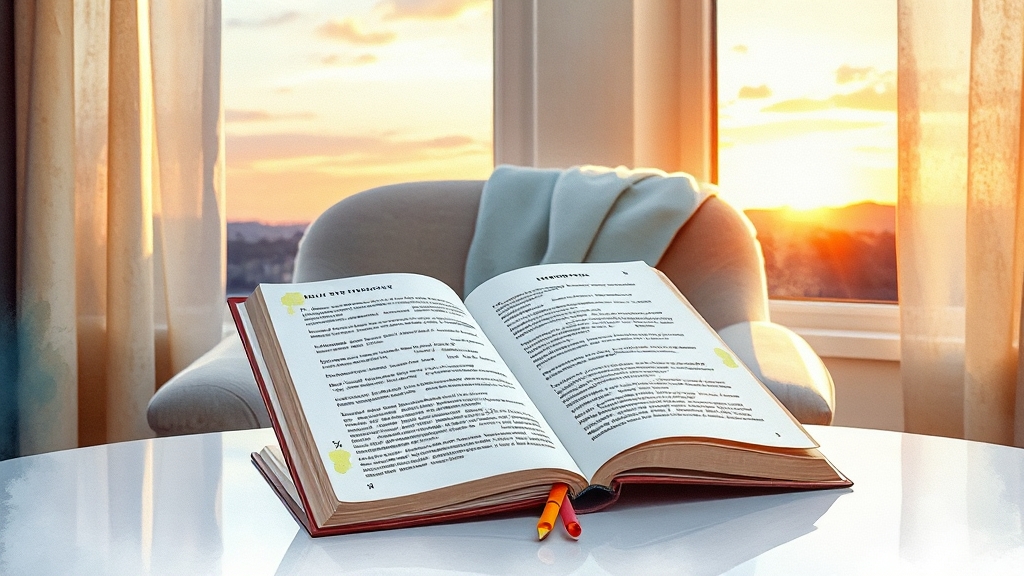 영어 시험 준비 전략 (watercolor 스타일)