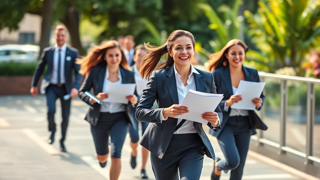 구직 FAQ & 문제 해결 (realistic 스타일)