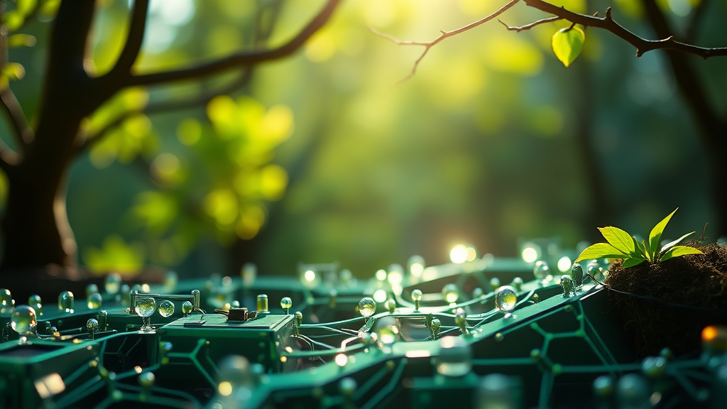 AI 반도체 시장, SK하이닉스에 기회? (realistic 스타일)