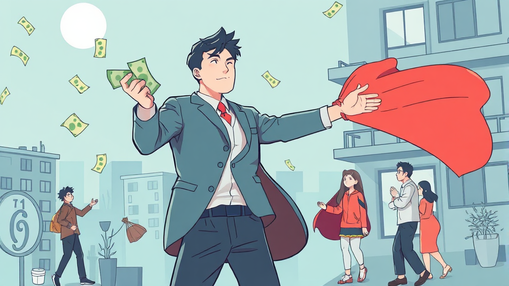 ‘캐셔로’ 메시지와 주제 (illustration 스타일)