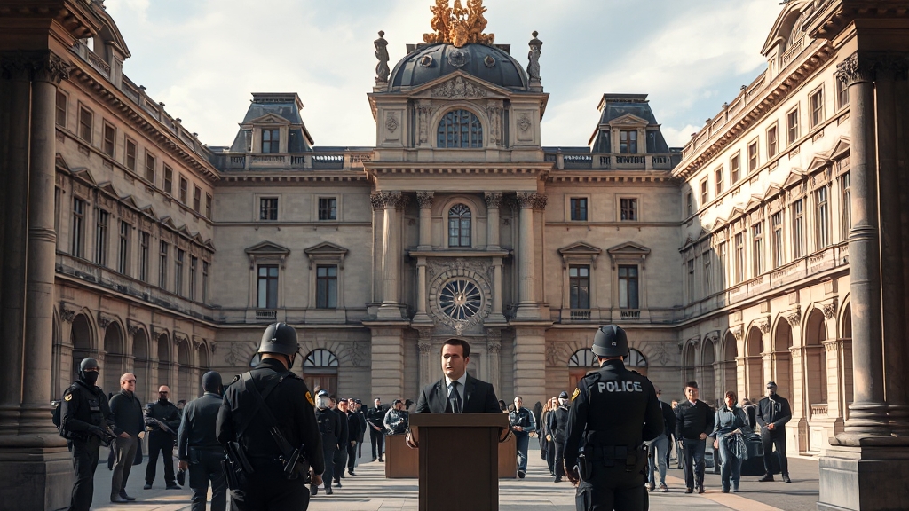 사건 이후 조치 및 대응 (realistic 스타일)