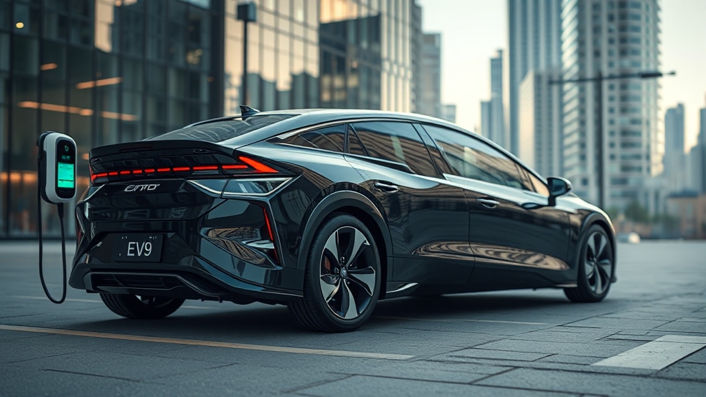 EV9 vs 경쟁 모델: 핵심 차이 비교 (realistic 스타일)