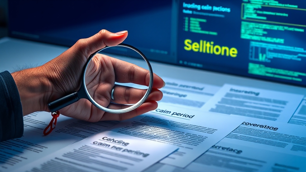 청구 시 주의사항은? (realistic 스타일)