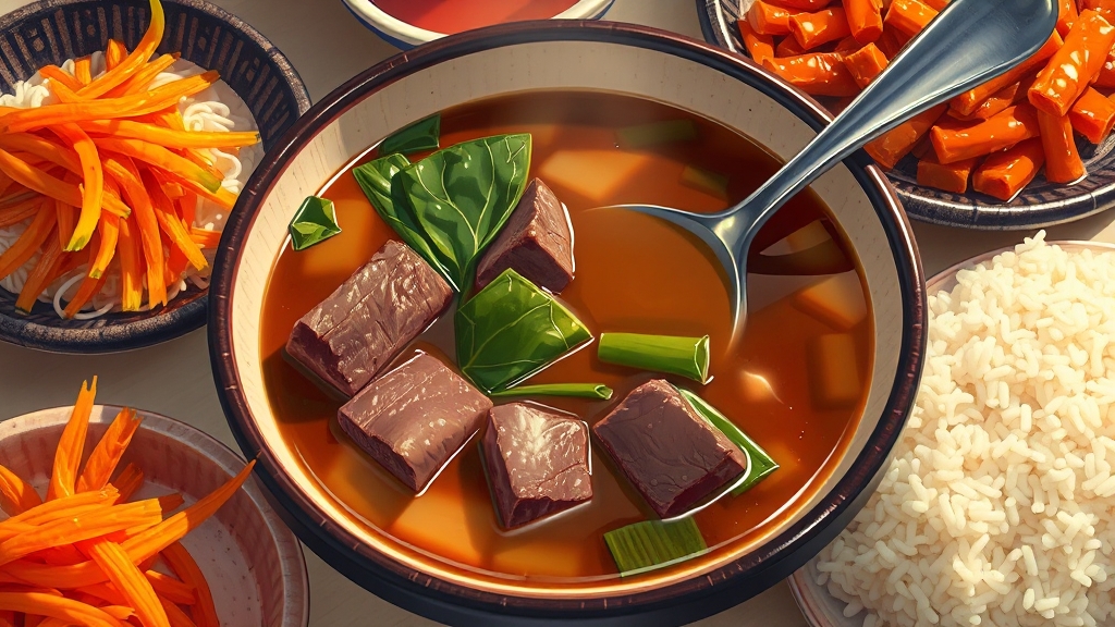 완성 및 맛있게 먹는 방법 (illustration 스타일)