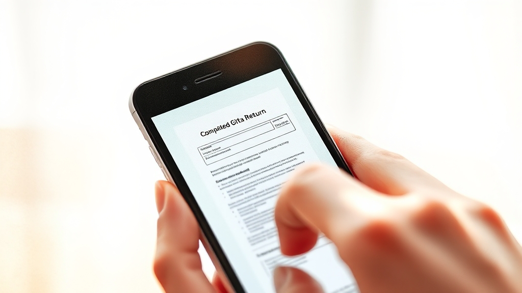 모바일로 간편하게 신고하세요! (watercolor 스타일)