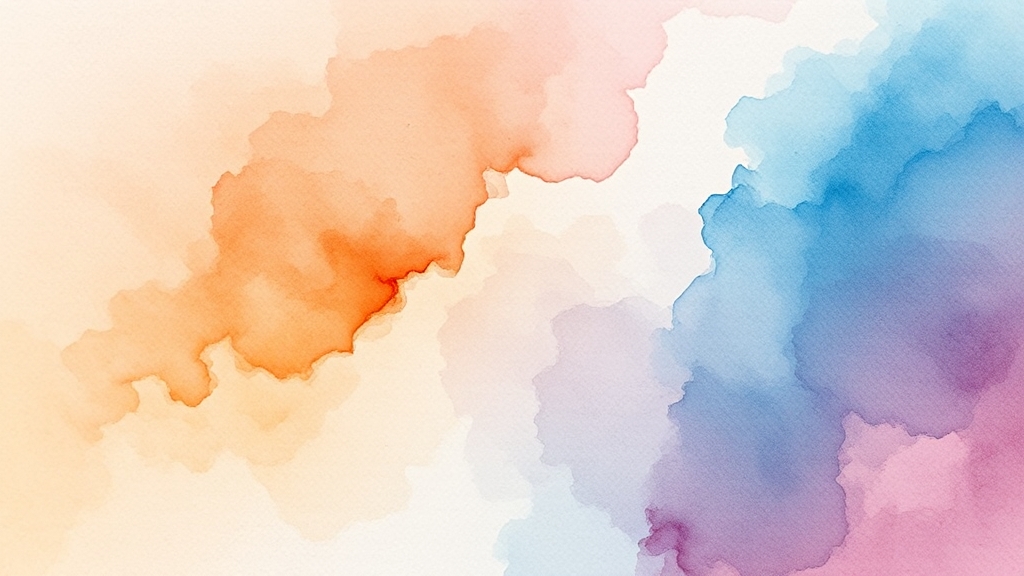 코엔자임Q10 주요 효능 (watercolor 스타일)