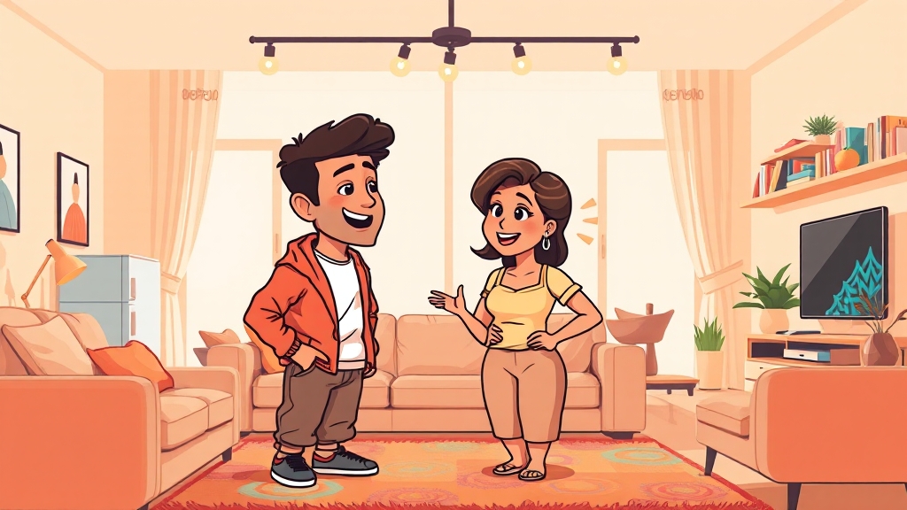 성 기능 장애, 심리적 접근도 중요해요! (cartoon 스타일)